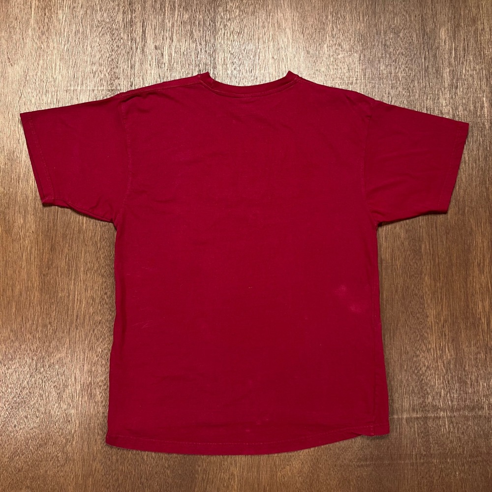 Vintage AS Sports USC Trojans T-Shirt XL Cardinal Red Embroidered Applique NCAA - Picture 7 of 7